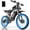 T1 Pro, variant on Moveloop T1 Mini Electric Bike for Adults Peak 1500W Motor Ebike, 20"x 4" Fat Tire Electric Bicycle, 48V 15.6AH Mountain Bike UL2849