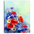 thumbnail image 2 of Bleuet et Marguerite Blanche - Impression sur Toile Florale, 2 of 4