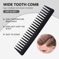 thumbnail image 4 of 4Pcs Paddle Hair Brushes, Detangler Comb and Brush for Curly Hair, Styling Hairbrush Wide Tooth Comb Hair Care for Wet Dry Long Thick Thin Curly Natural Hair(Black), 4 of 5