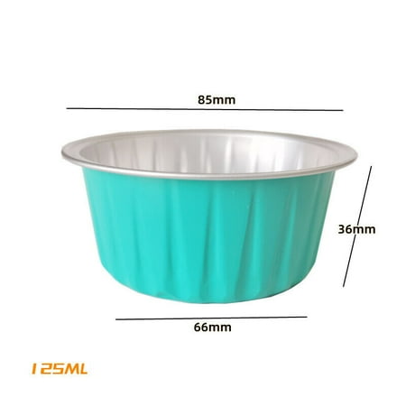 

10Pcs/Set Aluminum Foil Tin Cup Cake Cups Baking Mould Cup Muffin Cupcake Cups
