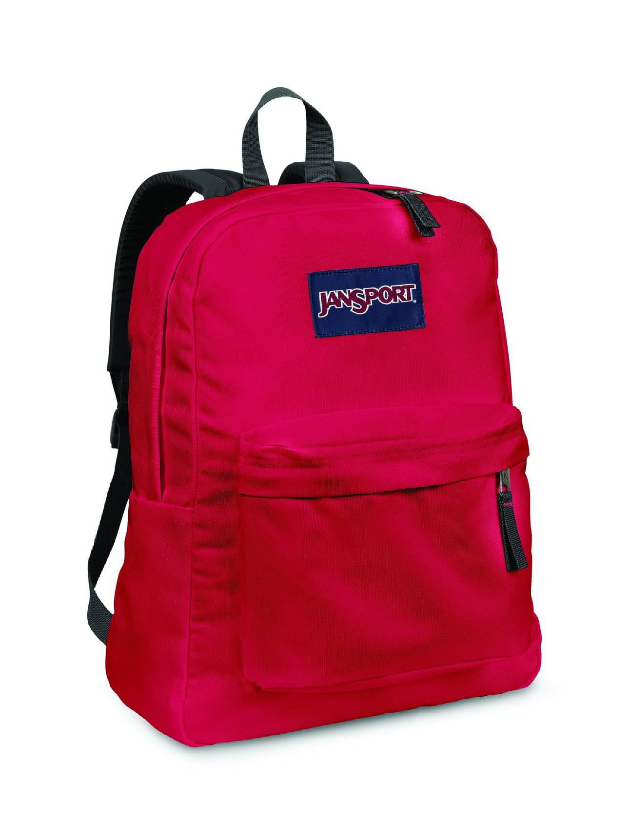 Jansport Jansport T501 Superbreak Backpack Red Tape Walmart Com