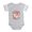 Heather Gray, variant on CafePress - Sleep With A Cat - Cute Infant Baby Football Bodysuit