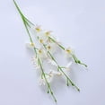 thumbnail image 2 of Inteprter Inicio Hotel Flor artificial Fiesta Baile falso Orquídeas Banquete Boda Reutilizable Simulación Flores Adorno Blanco Type3 NO3, 2 of 6