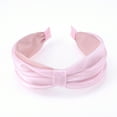 thumbnail image 5 of Unique Bargains 1 Pc Mesh Wide Headbands for Women Pink, 5 of 6
