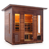 5 Person Diamond Canadian Cedar Sauna by Enlighten Infrared Saunas