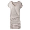 thumbnail image 3 of Prana Women’s Foundation T-Shirt Dress Modal Pencil Skirt With Ruching, 3 of 5