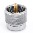 thumbnail image 2 of Adaptateur de Réchaud de Camping 2X, Entrée pour Petit Réservoir de Propane 1 Lb et Sortie EN417 avec Valve Lindal, Convertisseur de Cylindre de GPL, 2 x Adaptateur de Réchaud, Argent, 2 of 7