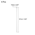 thumbnail image 2 of Unique Bargains 1/16' Ball End Hex Key Wrench, L Shaped Long Arm CR-V Repairing Tool, SAE 4 Pack, 2 of 5