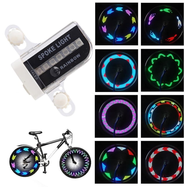 yingyy 14LED Tire Spoke Light Wheel Lights Safety Waterproof Rim Light for Mountain Bike Folding Bike