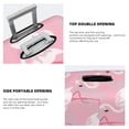 thumbnail image 5 of Haiem Pink Flamingo Luggage Cover Printed Suitcase Covers for Luggage Elastic Washable Suitcase Protector Fits 18-32 Inch Luggage-Small, 5 of 9