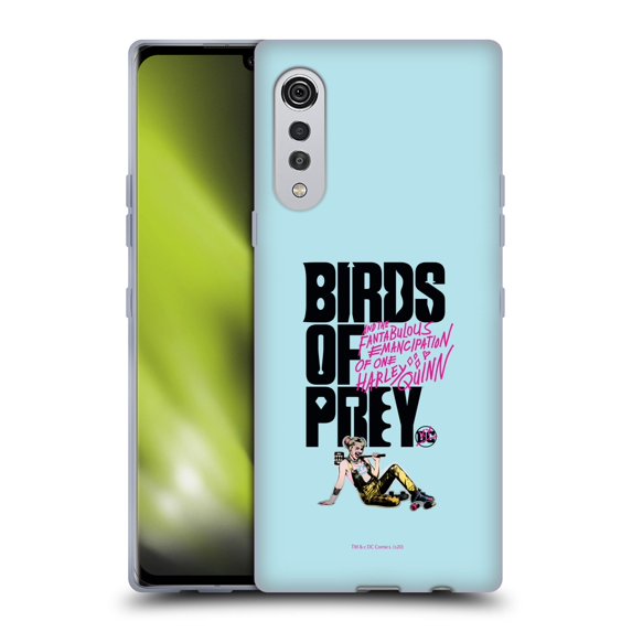 Head Case Designs Officially Licensed Birds of Prey DC Comics Harley Quinn Art Fantabulous Soft Gel Case Compatible with LG Velvet / 5G