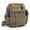 Khaki, variant on Men's Multifunctional Canvas Crossbody Bag Chest Bag Travel Carry Bag with Bottle Holder (Khaki)