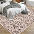 thumbnail image 7 of Geetinfly 8*10FT Area Rugs 1150Gsm 350Gsm Velvet Heavy Pearl Velvet Washed Back Folding Printed Carpet Xxs-Persia-Shangyi Camel tone, 7 of 7