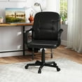 thumbnail image 2 of Costway Ergonomic Mid-Back Executive Office Chair Swivel Computer Desk Chair, 2 of 10