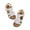White, variant on Fesfesfes Women Sandals Summer Ladies Slippers Casual Women's Shoes Roman Casual Wedges Flower Sandals 8.5(41)