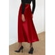 thumbnail image 2 of Falda PRETTYGARDEN Otoño 2025 Cintura Alta Midi Rojo Oscuro M, 2 of 7