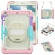 thumbnail image 2 of Funda TEKKU StrapB uso rudo para iPad 9 8 7 10.2 MultiRosa A2602 A2605 A2270 A2428 A2430 A2197, 2 of 9