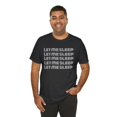 thumbnail image 6 of Let me sleep funny saying late sleeper joke napping Unisex Leisure T-shirt, 6 of 8