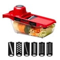 thumbnail image 1 of Multi Functional Vegetable Slicing Tool with Vegetable Cutter Carrot Grinder Cheese Grater Manual Kitchen Accessories Tool, 1 of 8
