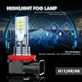 thumbnail image 6 of 6X For Ford Fusion 2006-2018 H7+H11+H11 LED Headlight Bulbs Hi Low Fog Light Kit, 6 of 9