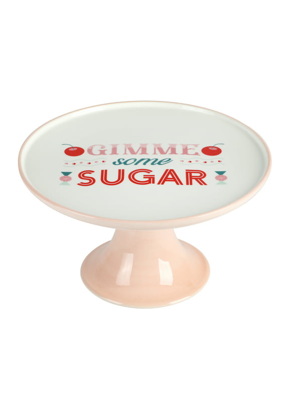 Wanda June Home Gimme Some Sugar Ceramic 10-inch Cake Stand by Miranda Lambert