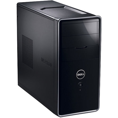 Dell Black Inspiron 6 Desktop Pc With Intel Core I5 23 Processor 8gb Memory 1tb Hard Drive And Windows 7 Home Premium With Windows 8 Pro Upgrade Option Walmart Com Walmart Com