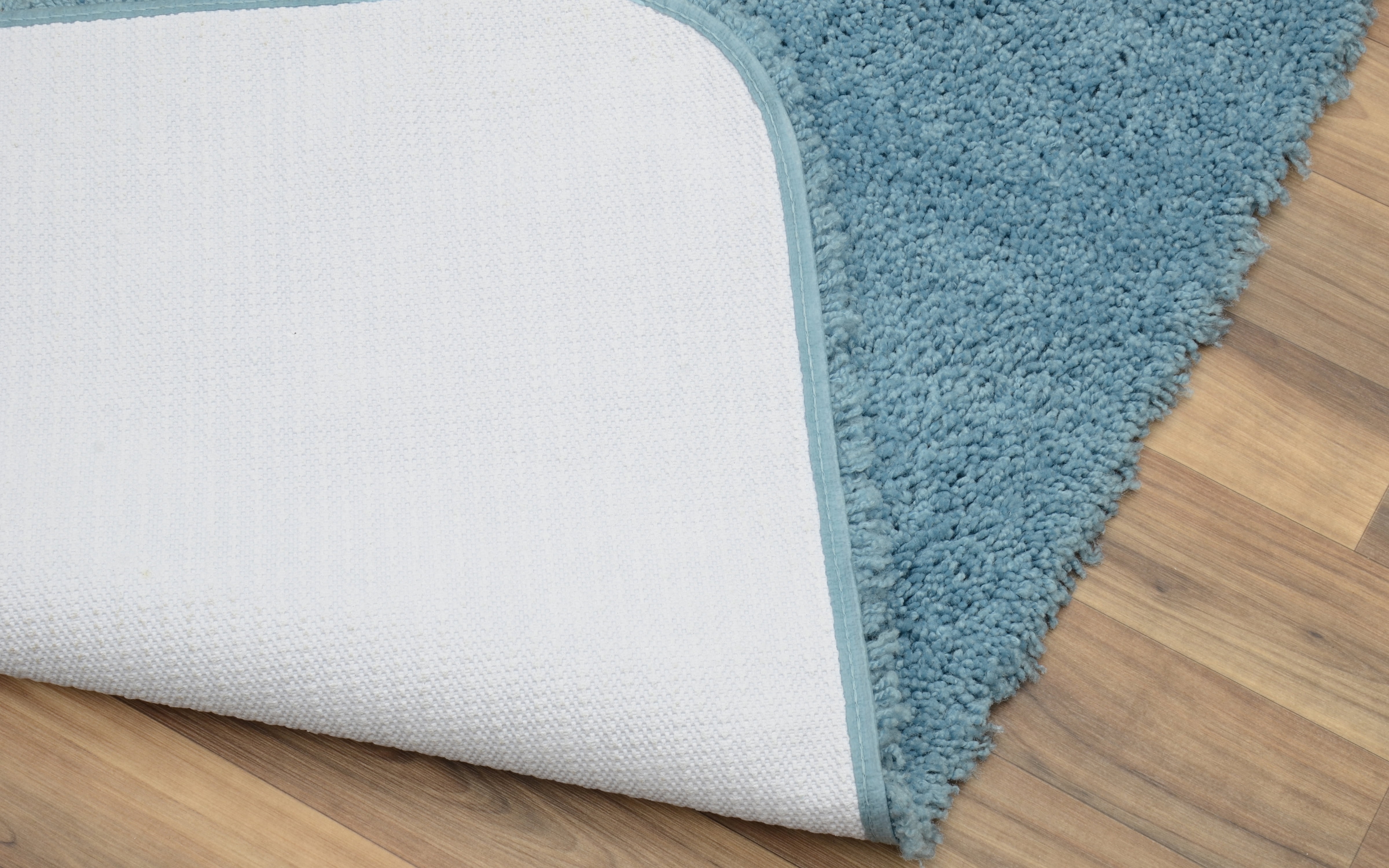 Garland Rug Serendipity Washable Nylon Basin Blue Bath Rug, 30" x 50"