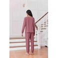 thumbnail image 2 of Ekouaer Pajamas for Women Set Soft Lounge Sets 2 Piece Pj Sets with Pockets, 2 of 5