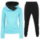 thumbnail image 1 of Puntoco Moda Mujer Otoño Invierno Trajes Deportes Chándales Manga Larga Jersey Sudaderas Pantalones Traje Puntoco Puntoco-1053, 1 of 3