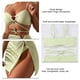 thumbnail image 4 of Traje de baño de una pieza, conjunto de traje de baño para mujer, 3 conjuntos de bikini, traje de baño para mujer, multifuncional, 4 of 5