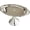 Silver, variant on Vjnyvs Single Tier Metal Fruit Cake Stand, Pedestal Dessert Display Tray for Wedding Birthday Party