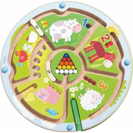 HABA Busy Board for Toddlers 2-4 - Number Maze Magnetic Puzzle Game price history on PriceWatchPro