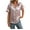Pink, variant on Kaemgyyd Work Tops for Women Sequins Glitter Button down Shirt Casual Short Sleeve Summer Tops Loose Fit Office Tunic Blouse