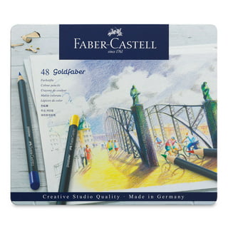 Faber-Castell Polychromos Colored Pencil Metal Tin, Set of 24, Lightfast  Colors 