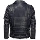thumbnail image 4 of Mens Casual Retro Regular-fit Lapel Zipper Motorcycle Leather Jacket, 4 of 5