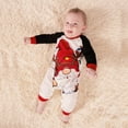 thumbnail image 6 of PatPat Baby Christmas Pajamas Family Matching Pajamas One Piece Romper Bodysuit Baby Gift with Socks Christmas Pjs Flame Resistant 6-9 Months, 6 of 10