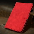 thumbnail image 6 of SaniMore for Samsung Galaxy Tab A8 10.5" 2022 SM-X200/X205 Case, PU Leather Case Soft TPU Back Auto Wake/Sleep Card Slots Pen Holder Kickstand Magnetic Full Protective Wallet Case, Red, 6 of 10