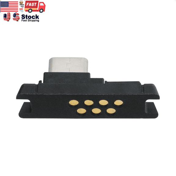 3PCS Sync & Charge Docking Connector for Zebra Symbol TC51 TC510K TC52 TC56 TC57 Handheld Barcode Scanner Mobile Computer (P/N:ADP-TC51-RGIO1-03)
