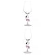 thumbnail image 1 of de de Champán de Cristal de Flamenco Rosa para Fiestas Navideñas de Acción de Gracias perfecl Copas de cóctel, 1 of 8