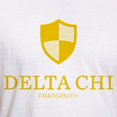 thumbnail image 3 of CafePress - Delta Chi Vertical Yellow Logo T Shirt - Fitted T-Shirt, Vintage Fit Soft Cotton Tee, 3 of 4