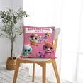 thumbnail image 7 of Super Kitties Throw Pillow Cover Decoration Pillow Case Cushion for Home Sofa Couch 16"x16", 7 of 7