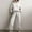 White, variant on Lounge Sets For Women Clearance Women Casual Solid Color Two Piece Long Pants Hooded Pullover Long Sleeve Sweatshirts Sets White L JE