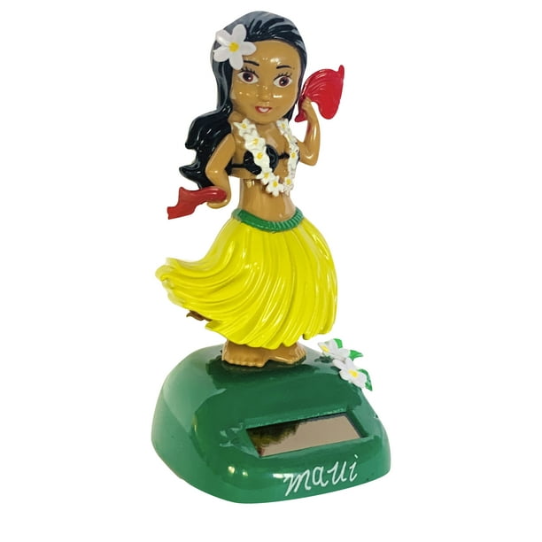 Da Hawaiian Store Maui Hula Dancer Solar Dashboard Doll