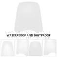 thumbnail image 4 of Clear Plastic Scooter Windscreen Universal Motorcycle Spoiler Windshield, 4 of 5