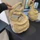 thumbnail image 4 of Bolso de viaje informal para mujer, bolso de viaje plisado con nube acolchada, bolso para axila femenino FLhrweasw Nuevo, 4 of 9