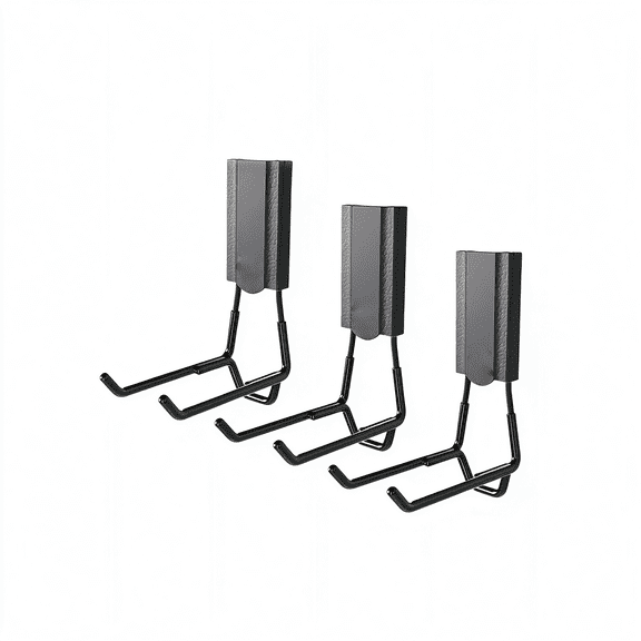 ZHZFKQ 4.5 in Open Hooks,45 Lb Heavy Duty Magnetic Hooks for Steel Surfaces,Patented Easy-Release,Non-Slip Grip-Storage&Organization,Garage,Home Tools&Gear Storage-3 Pack