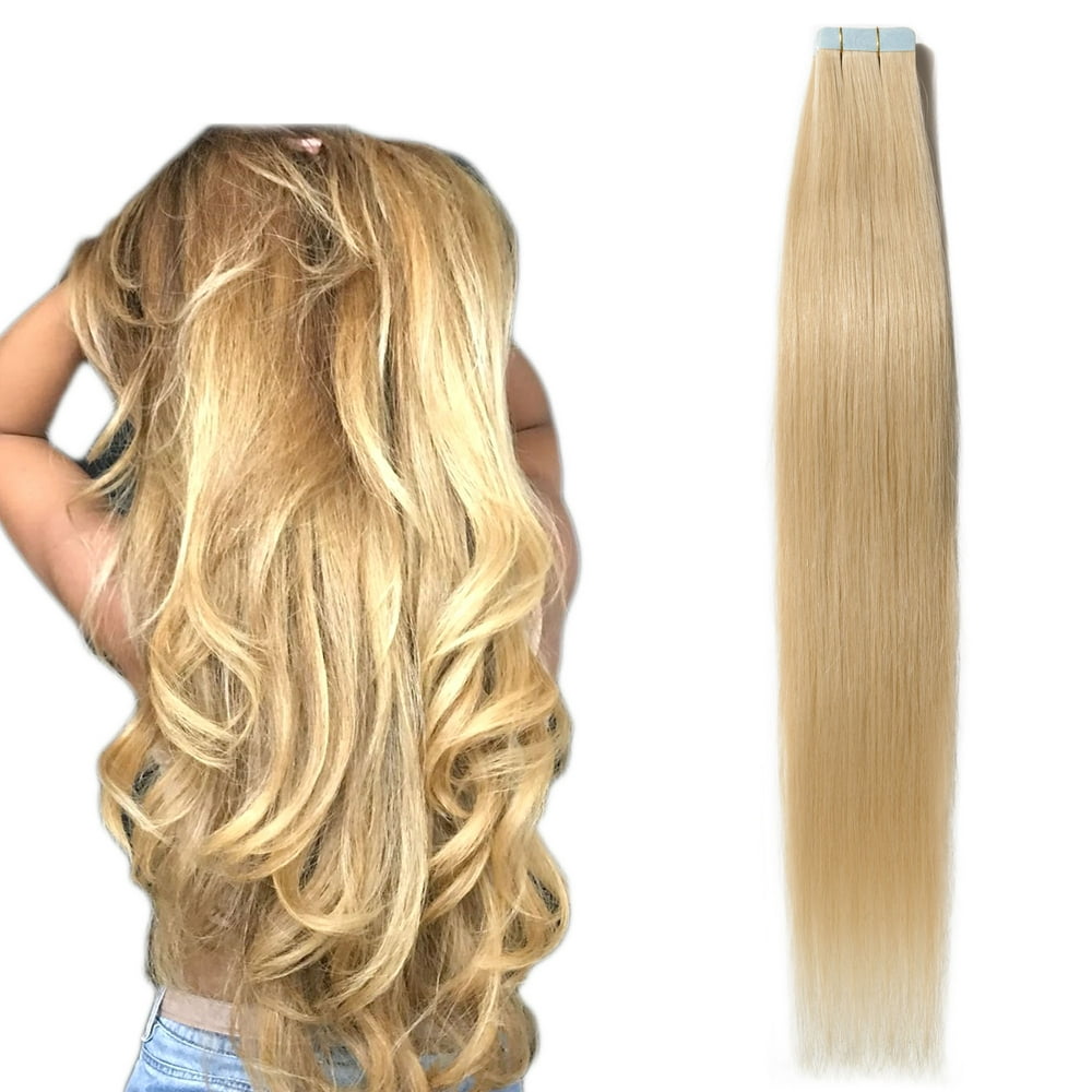 Snoilite 14 Colors Remy Tape in Hair Extensions Skin Weft Human Hair