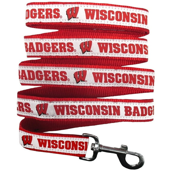 Wisconsin Badgers Pet Leash by Pets First - Small