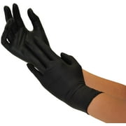 Nitrile Gloves Box of 200 (S, Black) Disposable Gloves, Examination Gloves, Powder-Free, Non-Sterile, Latex-Free
