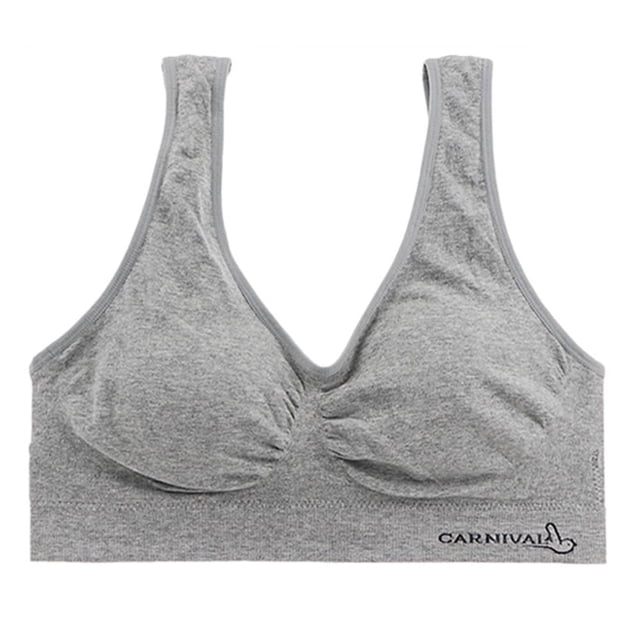 Top Carnival para Mujer, Jaspeado Gris Talla EG